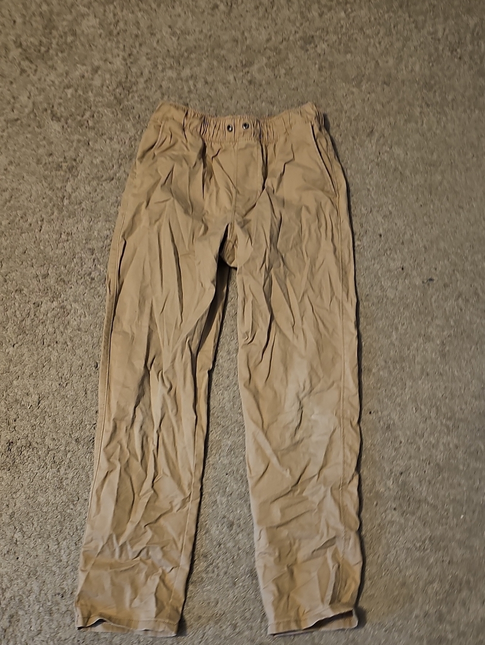 Sonoma Boys Khaki Drawstring Chinos - Light Tan